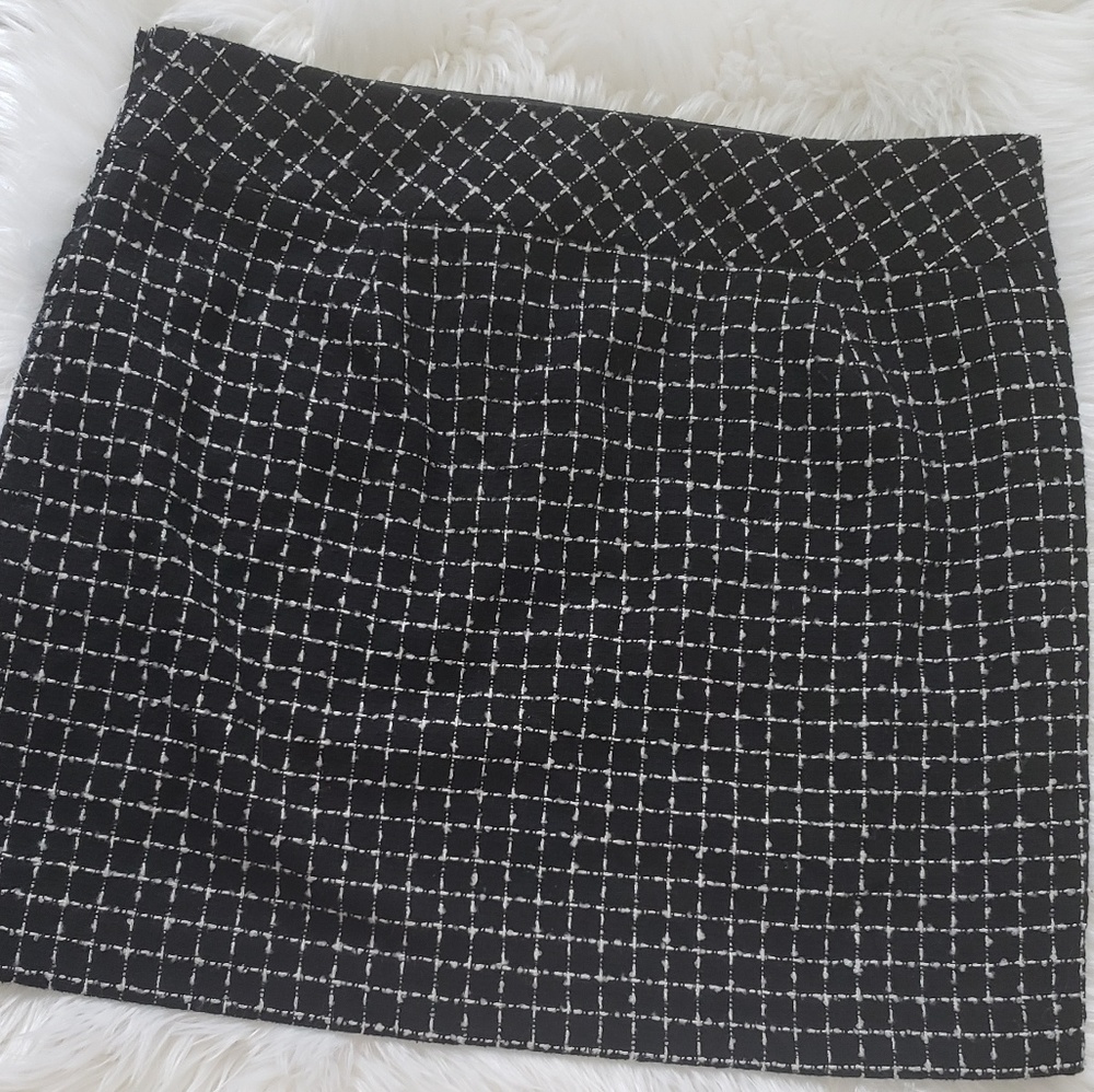 LOFT tweed mini skirt